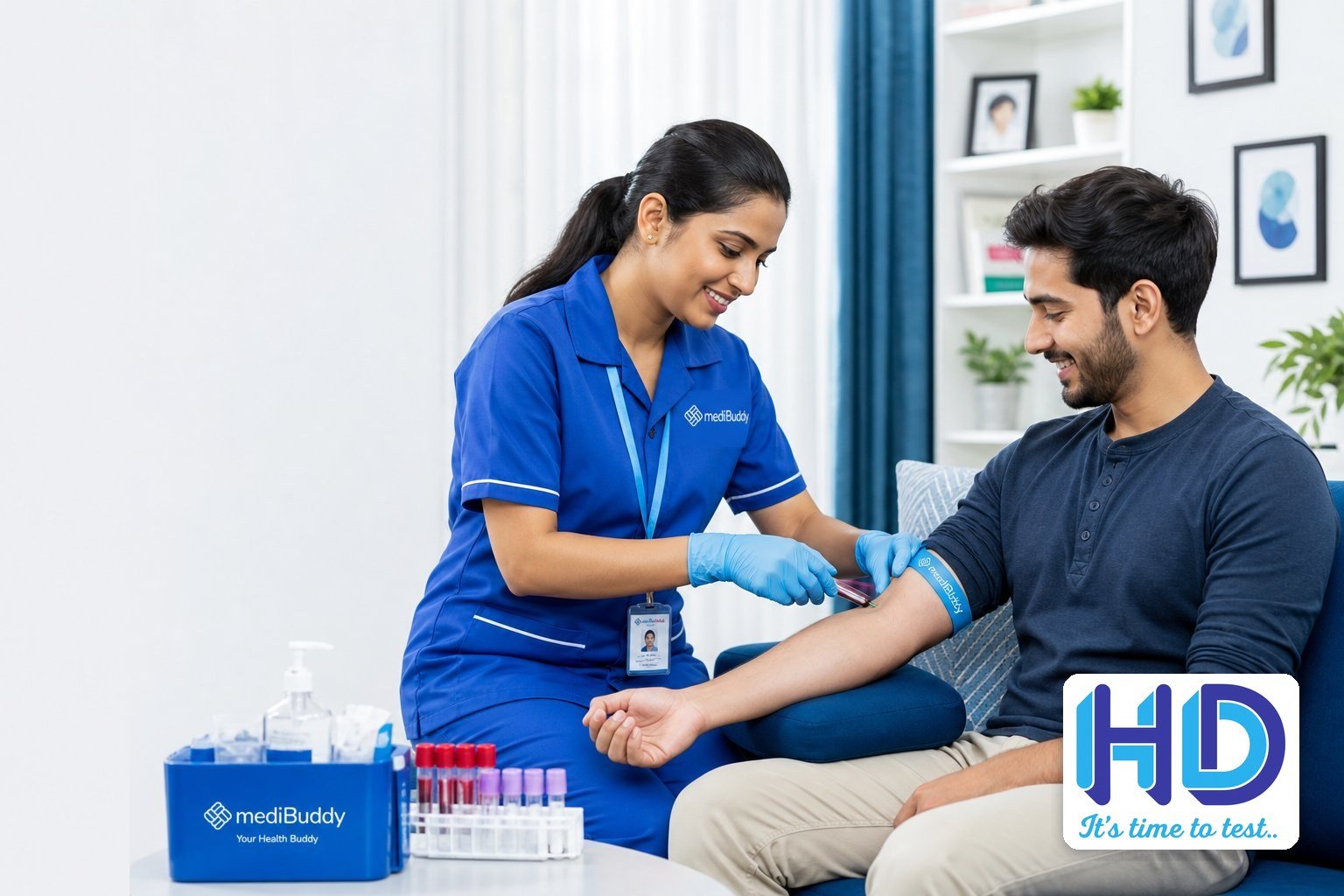 Blood test at Hope Imaging & Diagnostics
